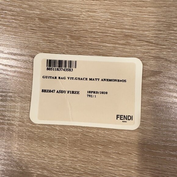 Fendi Guitar Strap Bag in Lavender - Picture 9 of 9